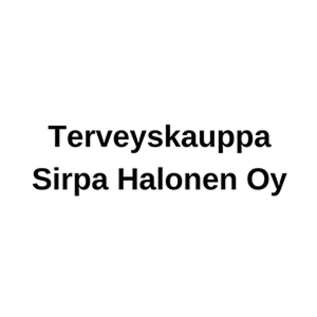 Terveyskauppa Sirpa Halonen Oy