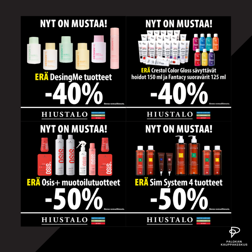 Black Friday -tarjoukset Palokan kauppakeskuksessa